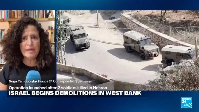 Israel begins demolitions in West Bank