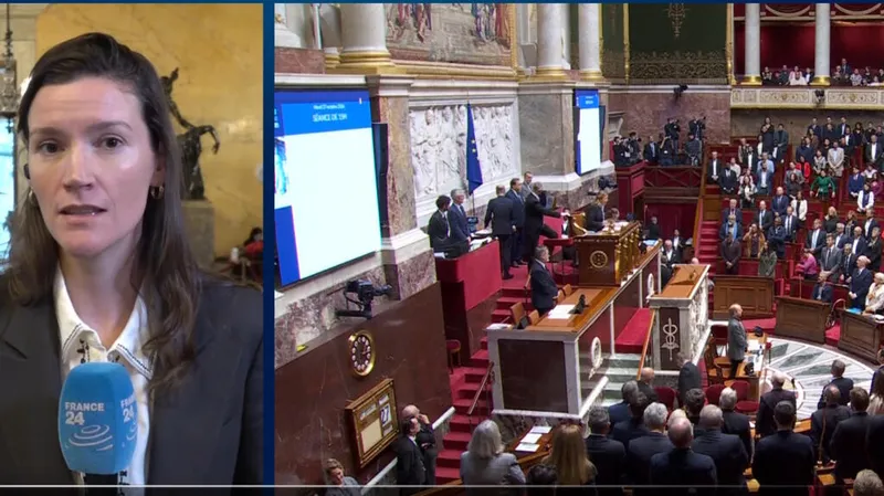 France: Lawmakers hold a minute of silence for Pengo Bossio Wangi, victim of racist attack