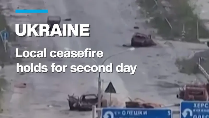Ukraine: Melania Trump-brokered local ceasefire holds for second day