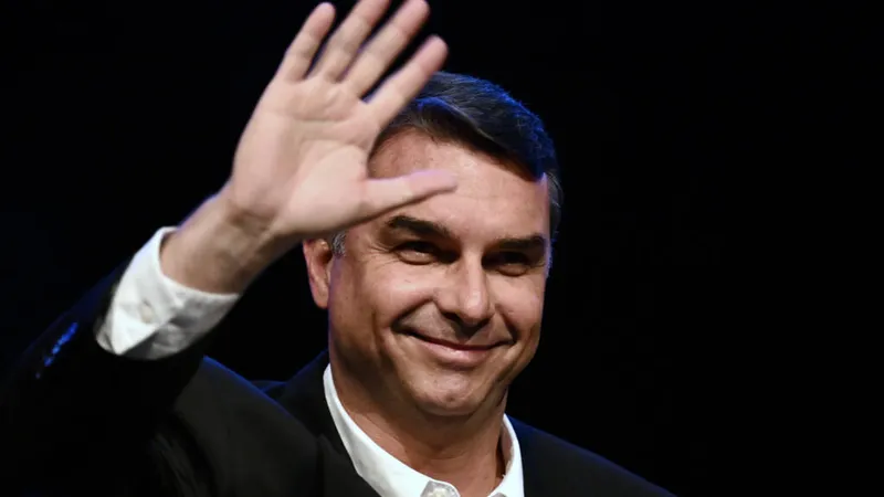 Brazil's Flavio Bolsonaro flies on from Ecuador to unknown destination despite travel ban