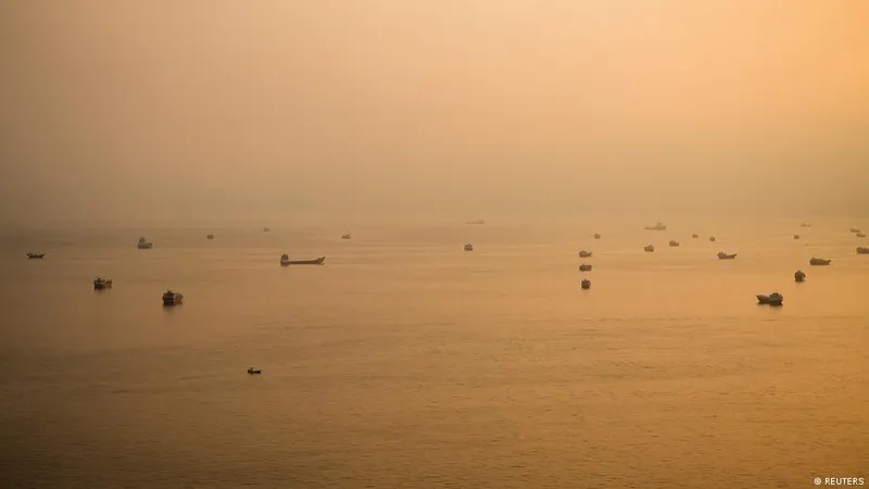 Ship reported on fire off Oman as Iran escalation fears mount