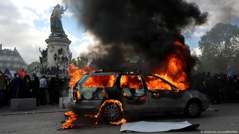 France reports almost 2,400 arrests after riots, looting and arson during cost-of-living protests