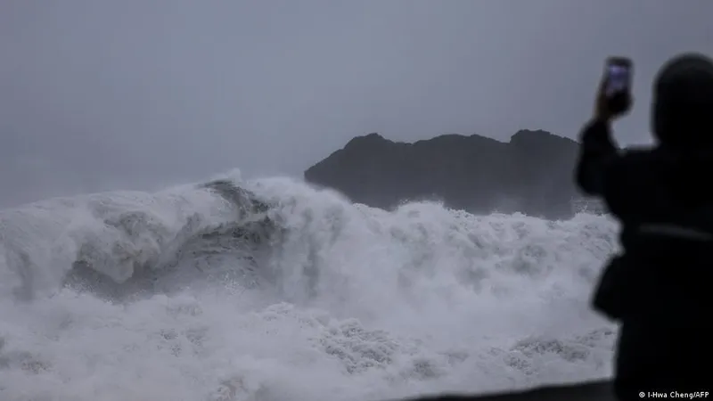 Taiwan braces as El Nino-supercharged Typhoon Champi approaches island