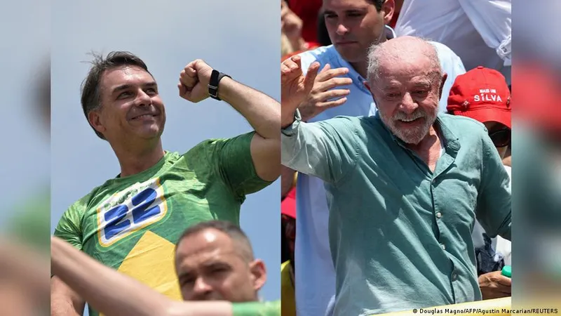 Brazil votes in tight runoff between leftist Lula and right-wing Flavio Bolsonaro