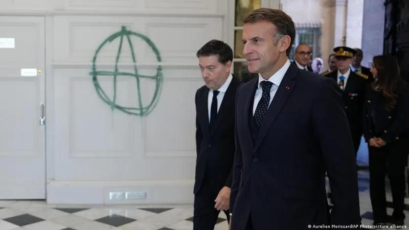 Macron vows 'strong measures' to combat protests that rocked France