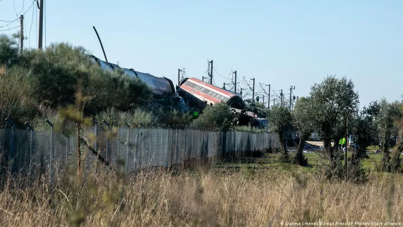 Dozens of people killed after high-speed trains collide in central Spain
