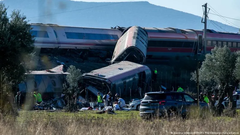 At least 30 people killed after high-speed trains collide in central Spain