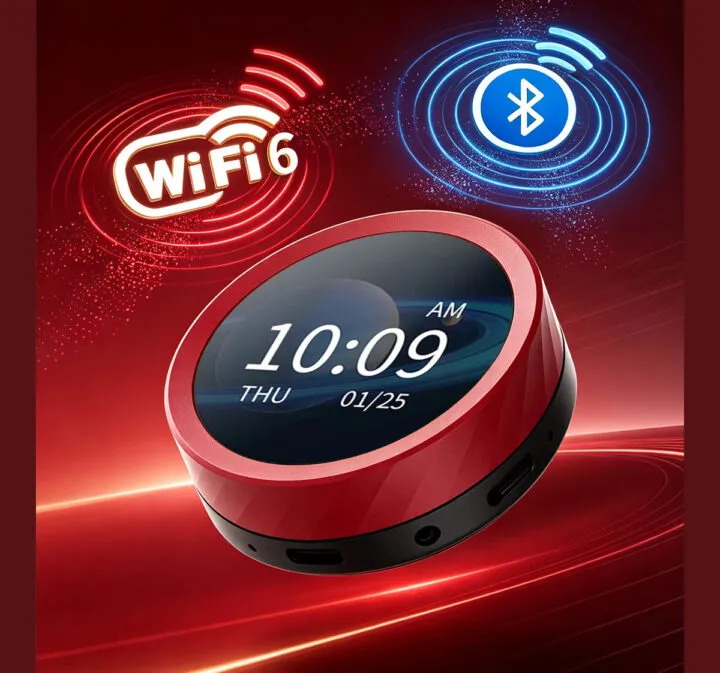 Rotary encoder with 1.8-inch touch display gets upgrade to ESP32-S31 SoC