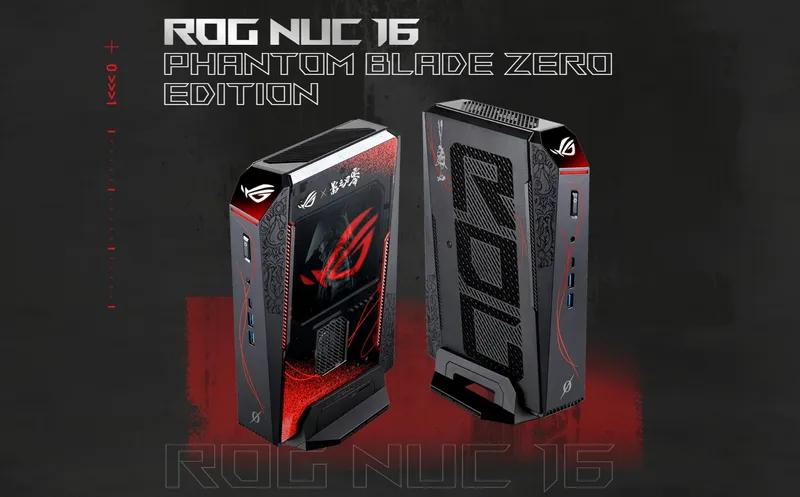 Asus releases premium mini PC with RTX 5080 and Phantom Blade Zero chassis - Notebookcheck