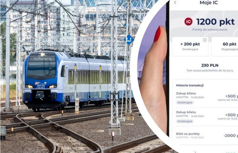 PKP Intercity: 90 tys. biletów za punkty