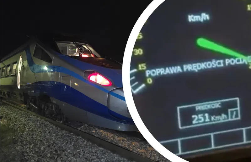 PKP PLK kończy testy GSM-R na CMK. Pendolino bliżej 250 km/h