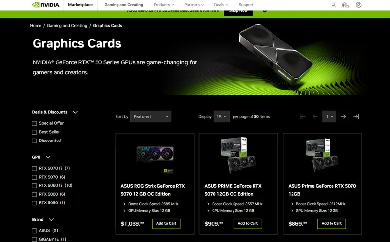 RTX 5080 Vanishes From NVIDIA's US Marketplace Two Weeks After the RTX 5090 - TechPowerUp